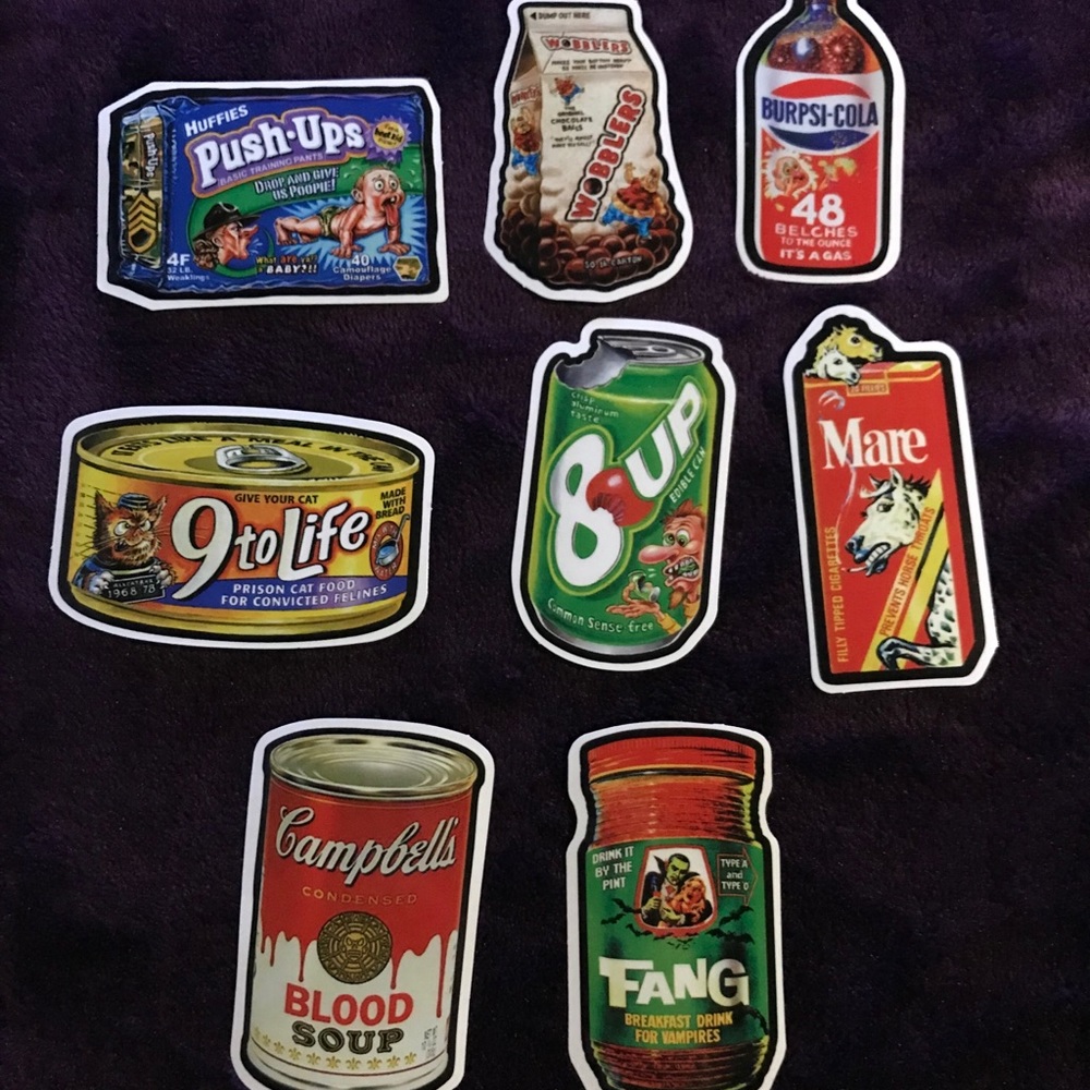 Brand Spoof Stickers